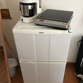 3点セット 冷蔵庫・IH調理器・コーヒーメーカー
