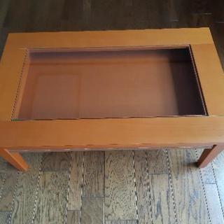 訳あり　ガラステーブル　　