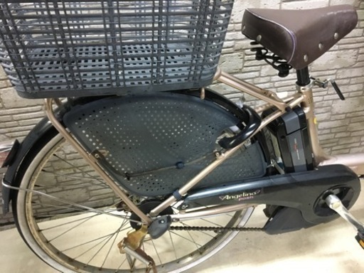 新生活応援SALE  東京23区配達無料  新基準  ブリジストン アンジェリーノ  8.1Ah リチウム 電動自転車 中古