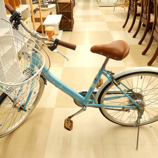 札幌市 清田区 子供用自転車  Little Wish 水色 カ...