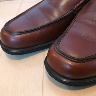 ✴️BURBERRY（バーバリー）24.5cm革靴 ブラウンの画像