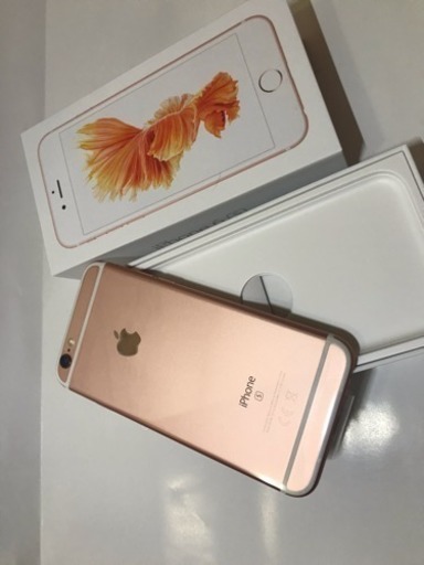 【未使用】iPhone6s 32G〔ローズゴールド〕