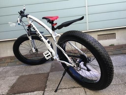 【商談成立】ファットバイク 26インチ 美品！