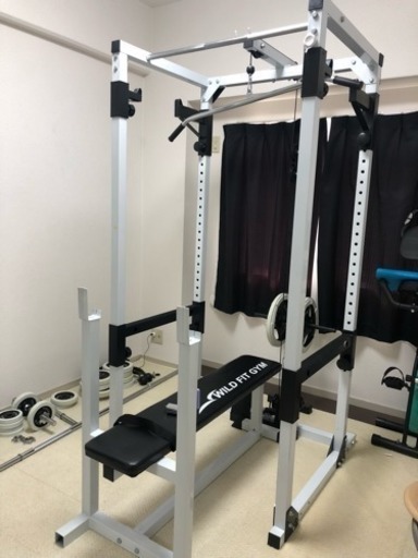 最終値下げ❗️筋トレ用品！全てセットです！WILD FIT GYM