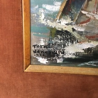 絵画 なかむらとおる 帆船