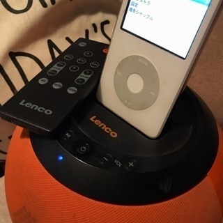 iPod用スピーカー取説・リモコン付（値下げしました）の画像
