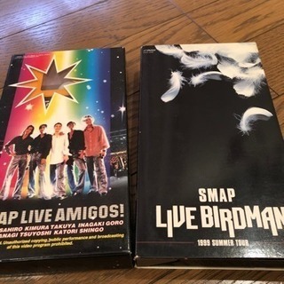 SMAP コンサートビデオテープ(VHS) ７本の画像