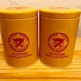 エコなフィルターレス コーヒードリッパーとミルとキャニスターの画像