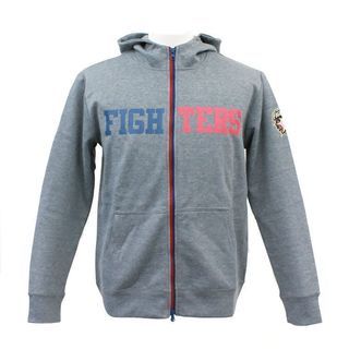 ★新品★ファイターズ・サッと羽織れるパーカー《グレー・サイズ表記...