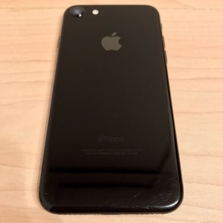 SIMフリー】iPhone 7 128GB ジェットブラック