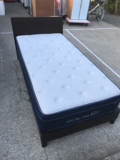 ニトリ シングルベッドフレーム+マットレス セット