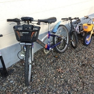 子供用自転車3台で0円