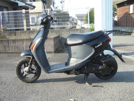 スズキ　レッツ４　ＣＡ４５Ａ　バッテリー新品交換　セル/キック一発始動　低燃費スクーターＦＩインジェクション