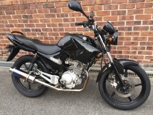 完売しました！YBR125  FIモデル マフラー ブラック