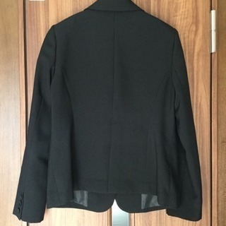 Add Rouge スーツジャケット単品  ストライプ･ブラック7号の画像