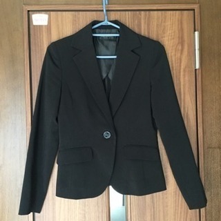 Add Rouge スーツジャケット単品  ストライプ･ブラック7号