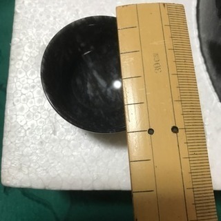 石の徳利とおちょこ六個  トレー セット 大理石製？日本酒好きの方どうぞ❣️の画像