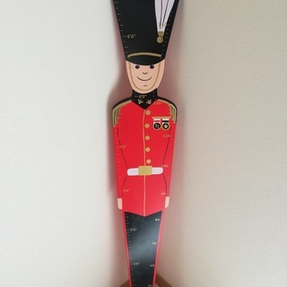中古 イギリス製 イギリス王室の近衛兵 子供用 身長測り