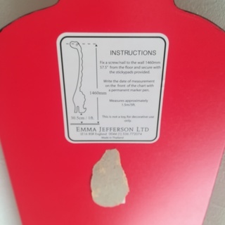 中古 イギリス製 イギリス王室の近衛兵 子供用 身長測りの画像