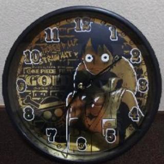 ☆壁掛け時計   ワンピース ルフィ  