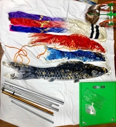 ★【引き取り希望】豪華大型鯉のぼり1式★