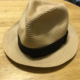 バーバリー ブラックレーベル 麦わら帽子