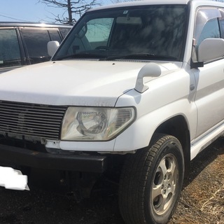 パジェロイオ4ナンバー登録車検付きの画像