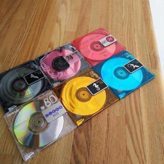 中古品！ケースなしMDディスク６枚