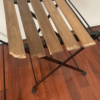 0円！ガーデンテーブル&イス セットの画像