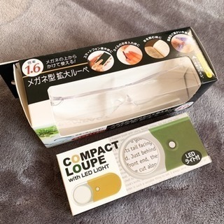 眼鏡 ルーペ 拡大ルーペ コンパクトルーペ 