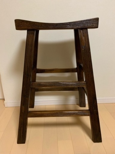 カウンター  木のいす