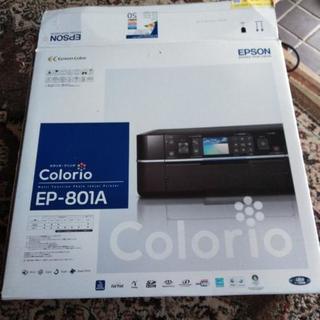 EPSON　カラリオプリンタ　EP-801A  2008製？の画像