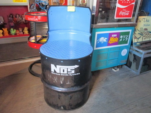 【オリジナル・リメイク】ドラム缶 イス／男前インテリア・家具・リメイク作品