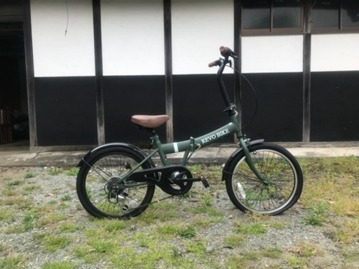 【終了】★新品未使用★REVO BIKE 折り畳み自転車 シマノ6段変速付き