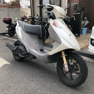 スズキアドレスV125G CF46A 12インチ化 カスタム中古