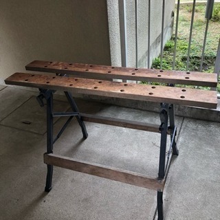 ワックスがけ作業台