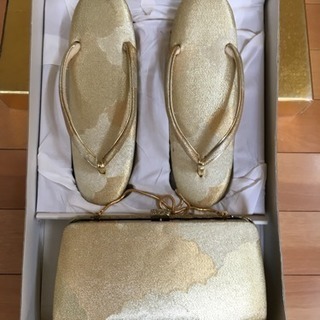 礼装用 バッグと草履