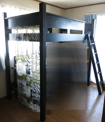 木製ロフトベット