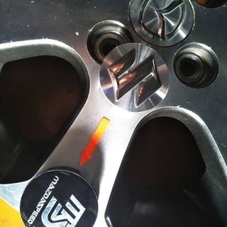 【キャップ 4個】 マツダスピード センターキャップ 4枚 フレア キャロル AZワゴン 現品限り【税込み】 ホイールキャップ ホイールカバーの画像