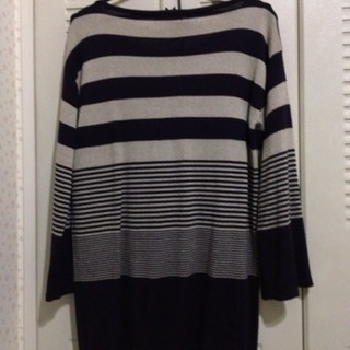 OFUON ニットワンピ(7〜8分袖)の画像