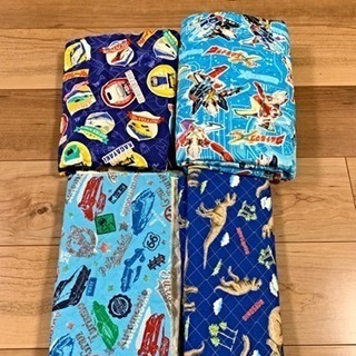 ハンドメイドに^_^  キルティング生地 4枚セット