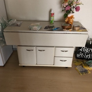 収納バタフライテーブル引渡日限定の画像