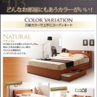 ダブルベット ベットのみの画像