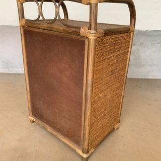籐家具 引き出し4段 /usedの画像