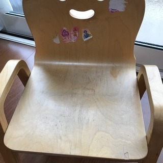 キコリの小イス テーブル セットの画像