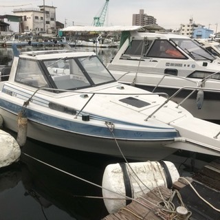 【取引相手決定】中古艇 FB600 船外機 スズキ4ストローク70馬力
