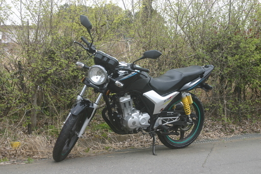 埼玉発144】HONDA CBF125 3579Km 前後新品タイヤ＆デイトナTEMPメーター付き
