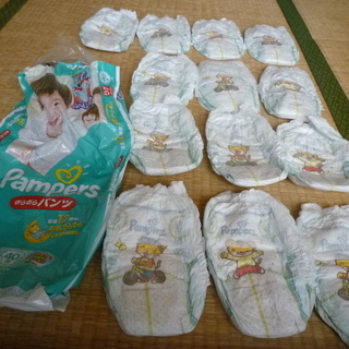 パンパースさらさらパンツ　ビッグ　1３枚　半端品です。
