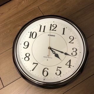 CASIO電波時計 4月21日まで