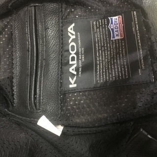 KADOYAカドヤ 革ジャン  バトルスーツの画像